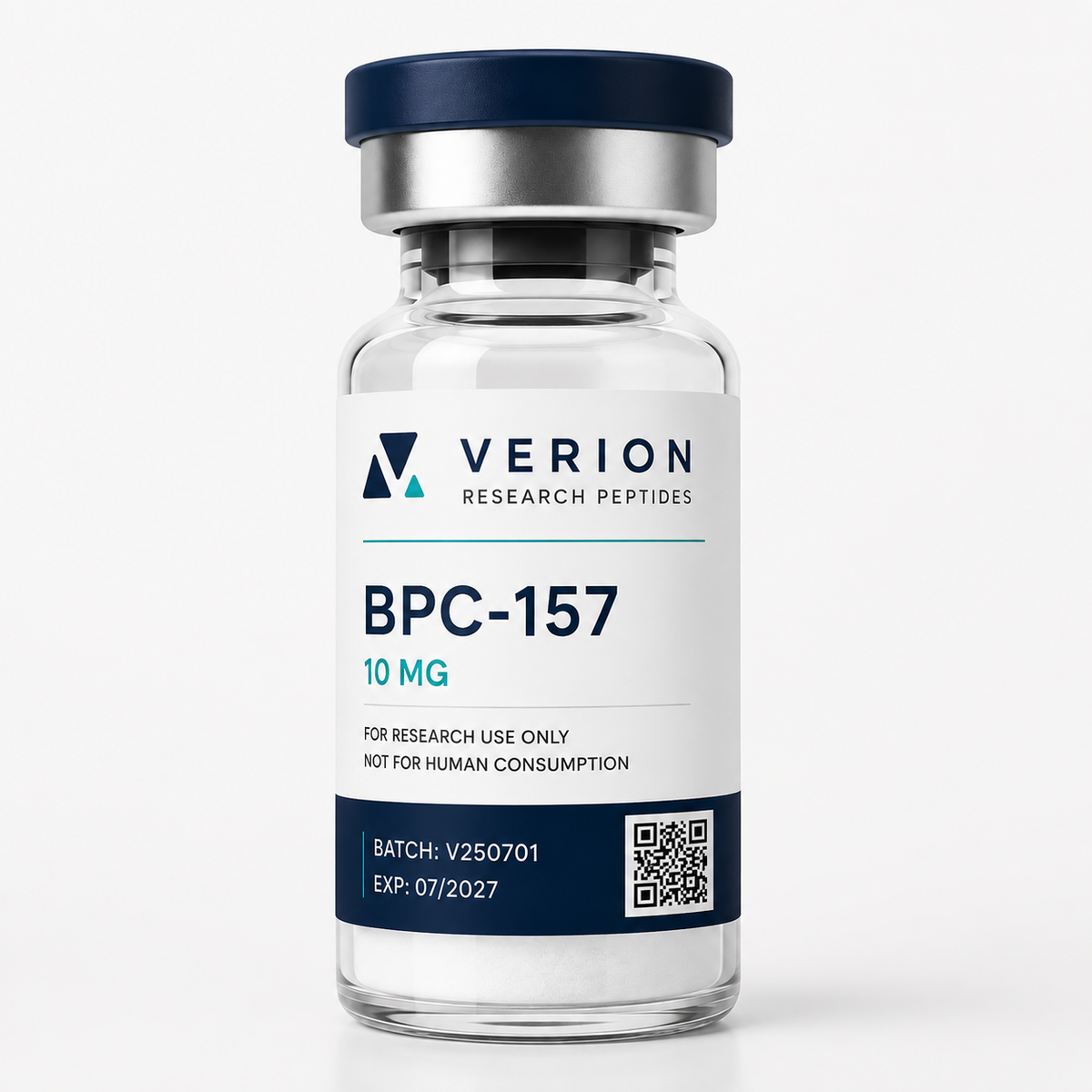 Verion Labs BPC-157 10 mg research peptide vial